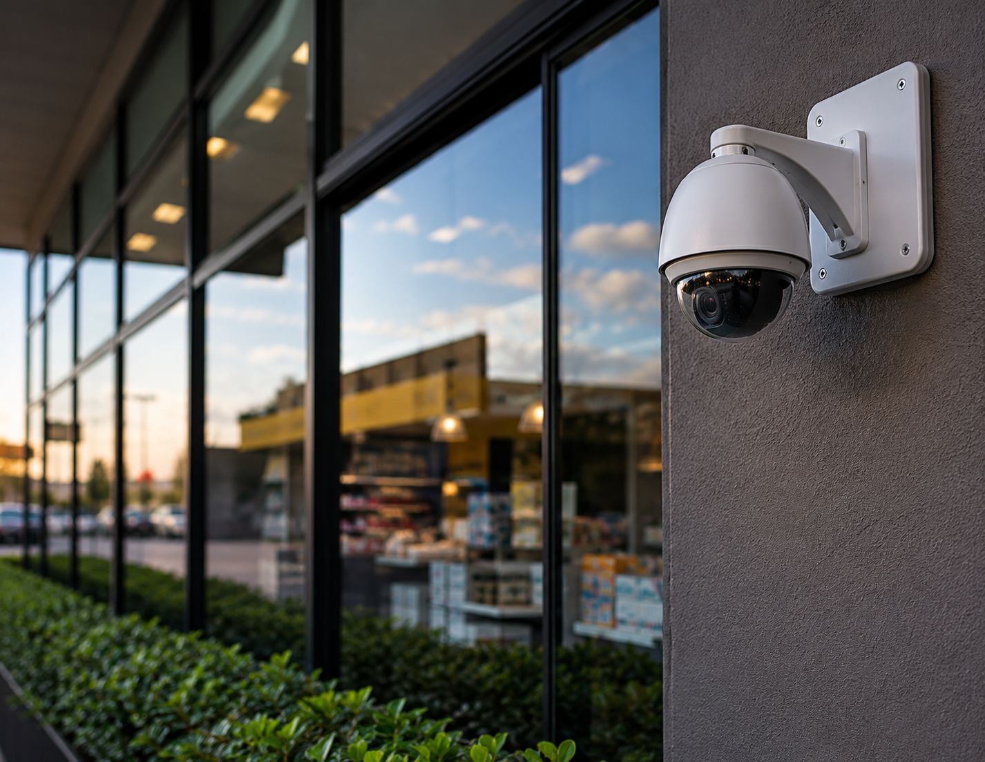 Business security camera system in Palm Beach County